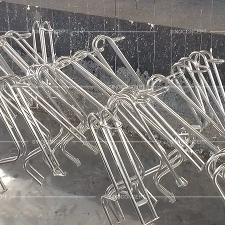 Cycle racks and cycle stands made from hot-dip galvanised steel for long-lasting corrosion resistance