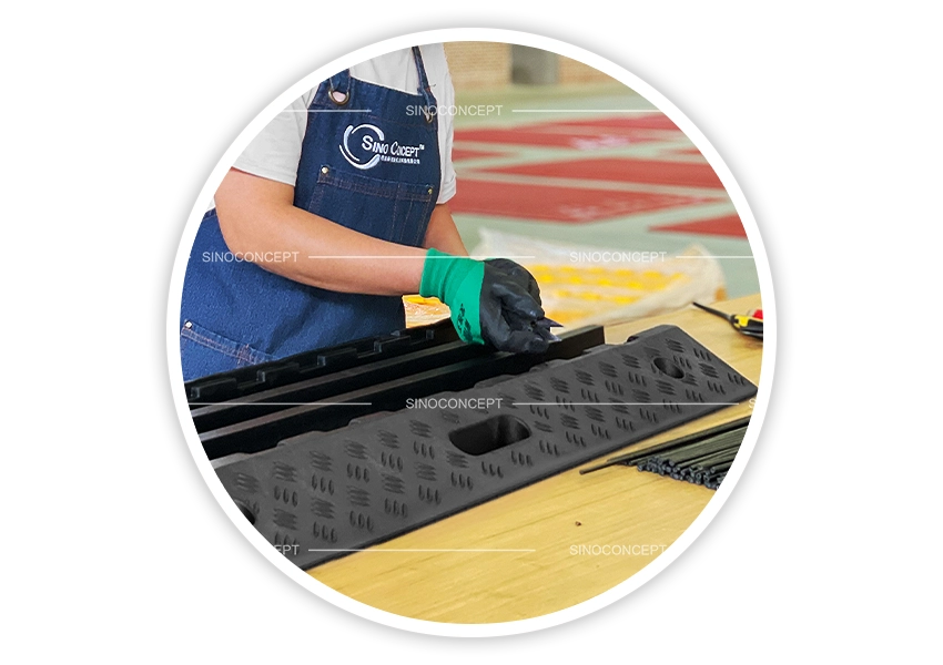 Sino Concept team applying rigorous quality control procedures during production to ensure products meet technical and regulatory standards, offering better value and less risk