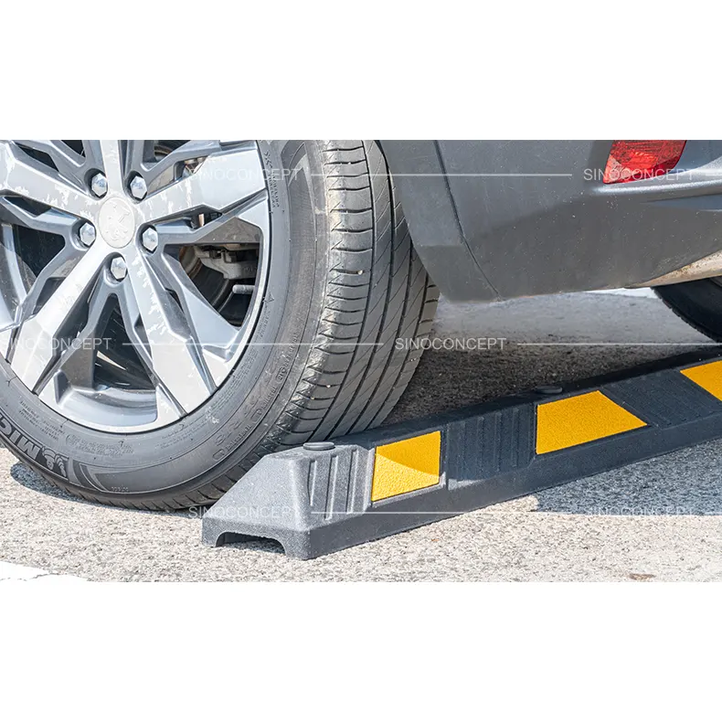 1220 mm wheel stop used for parking use to position tyres and prevent vehicles overrunning spaces