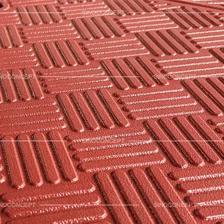 Speed cushions with anti-slip surface for safer braking in wet conditionsc