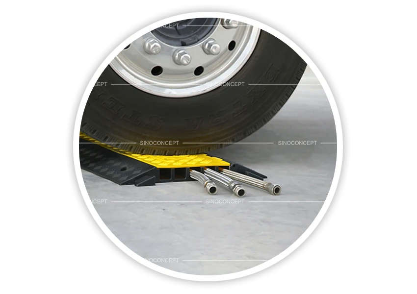 Cable ramps and cable protectors usage in public and commercial areas like events, warehouses, and shopping centres