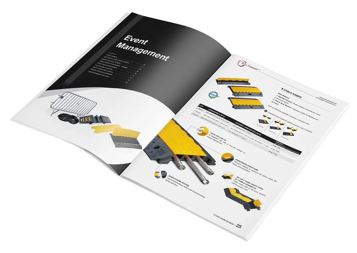 Catalogue of Sino Concept, your one-stop supplier for traffic safety products and street furniture