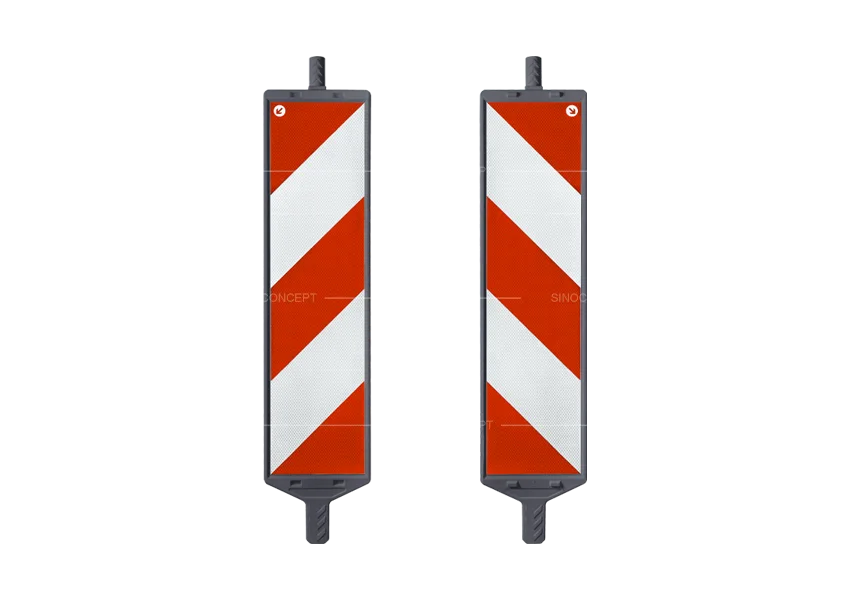 Introduction to plastic roadworks beacons for temporary road safety and traffic channelising