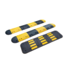 Featured image of plastic-rubber composite speed bumps and speed hump for traffic calming and car park safety