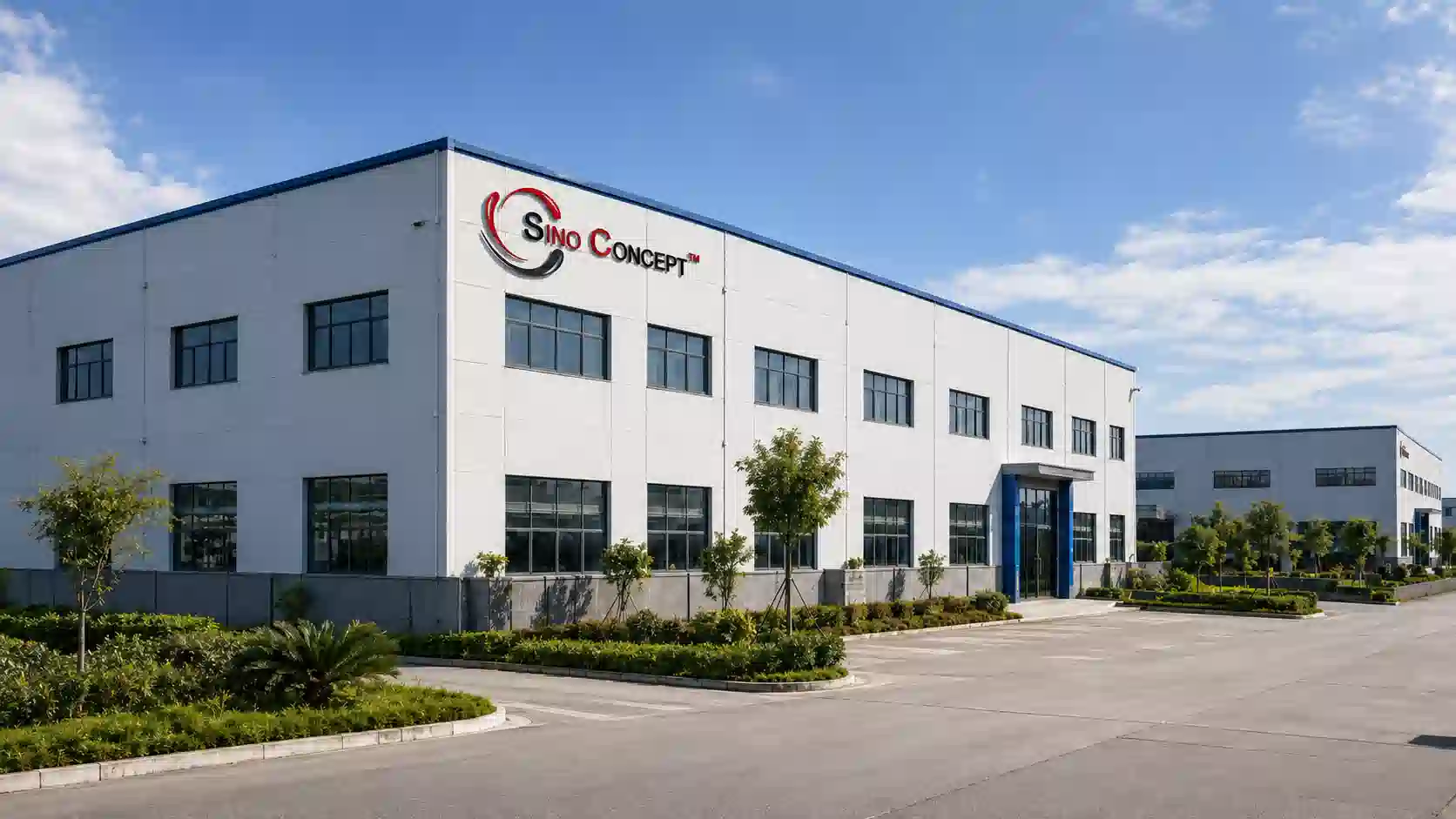 Sino Concept office and production site in China