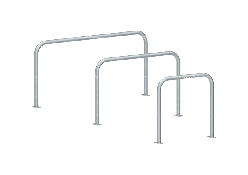Hooped perimeter barrier