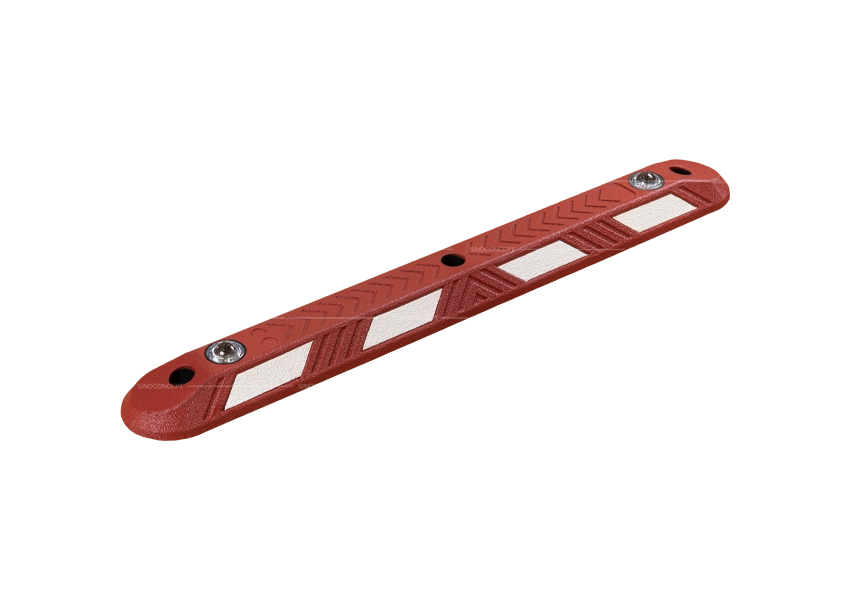 High visibility lane separator for modern road layouts and clear cycle path separation